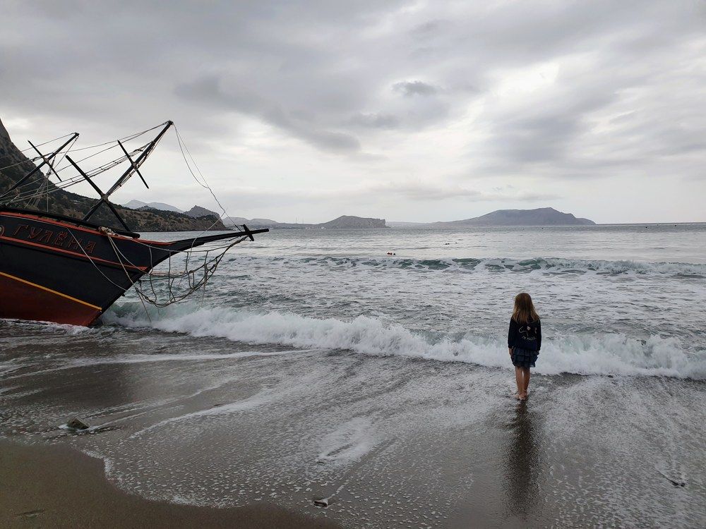 После шторма.