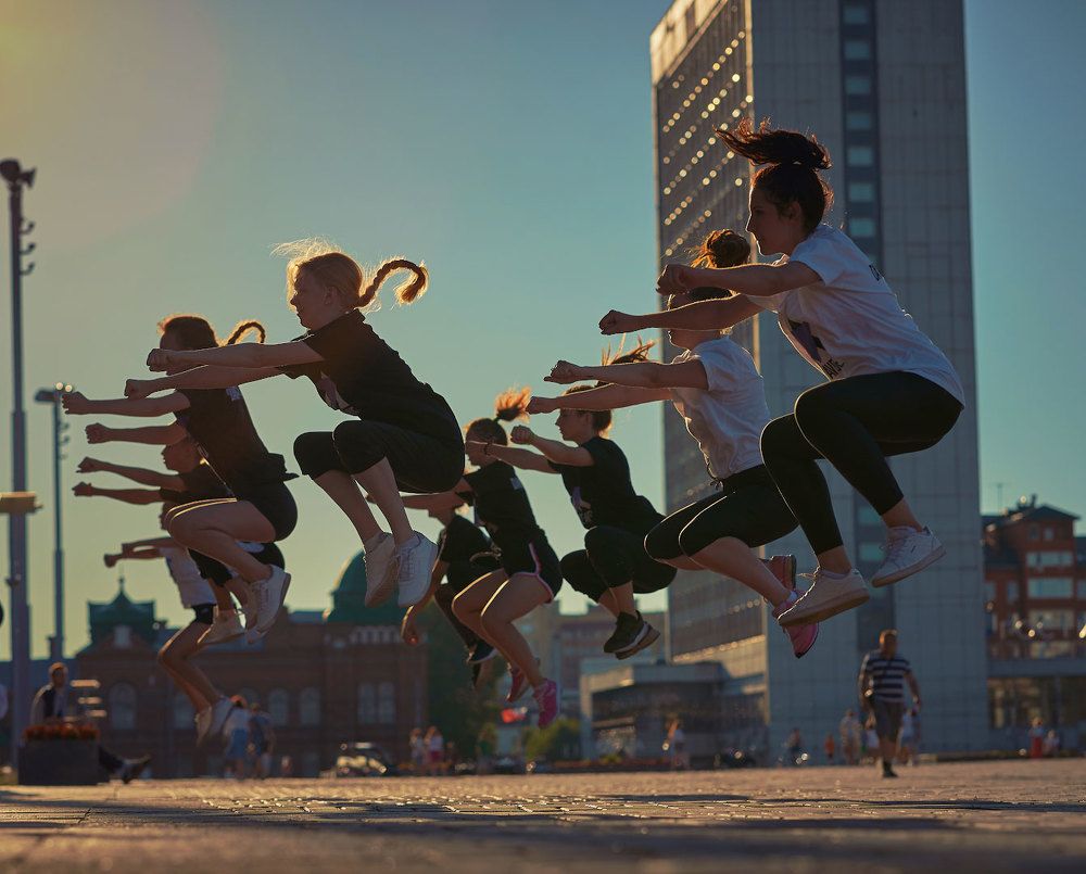 Репетиция танца