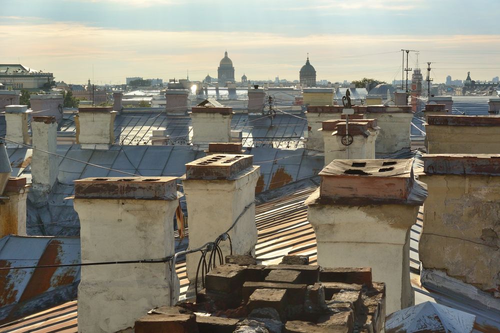 Крыши Петербурга