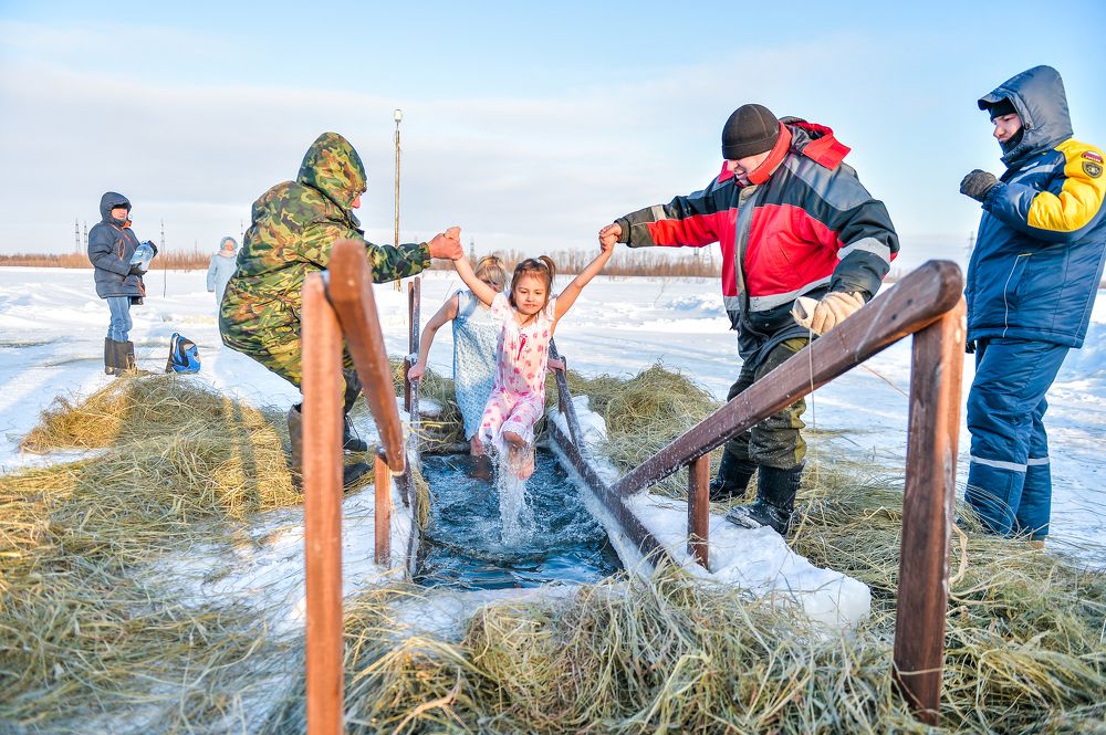Мороз для укрепления духа не помеха