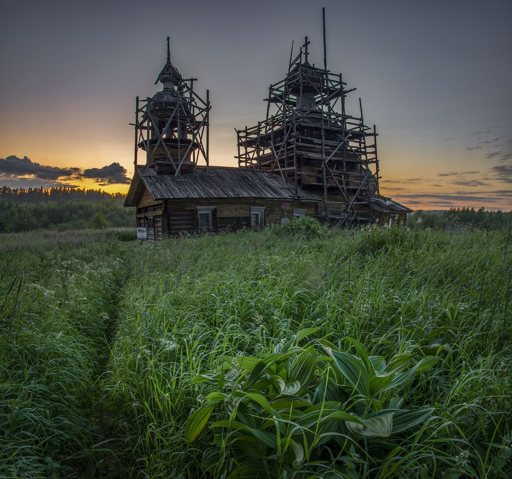 Белая ночь на Куртяево