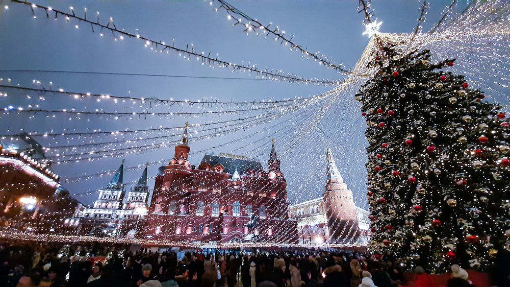Новогодняя Москва