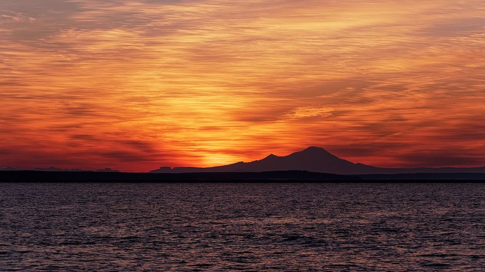 Рассвет над Камчаткой