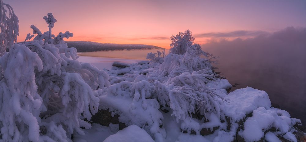 Холодные объятия зимы