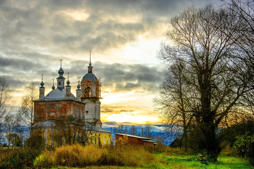 осенний закат