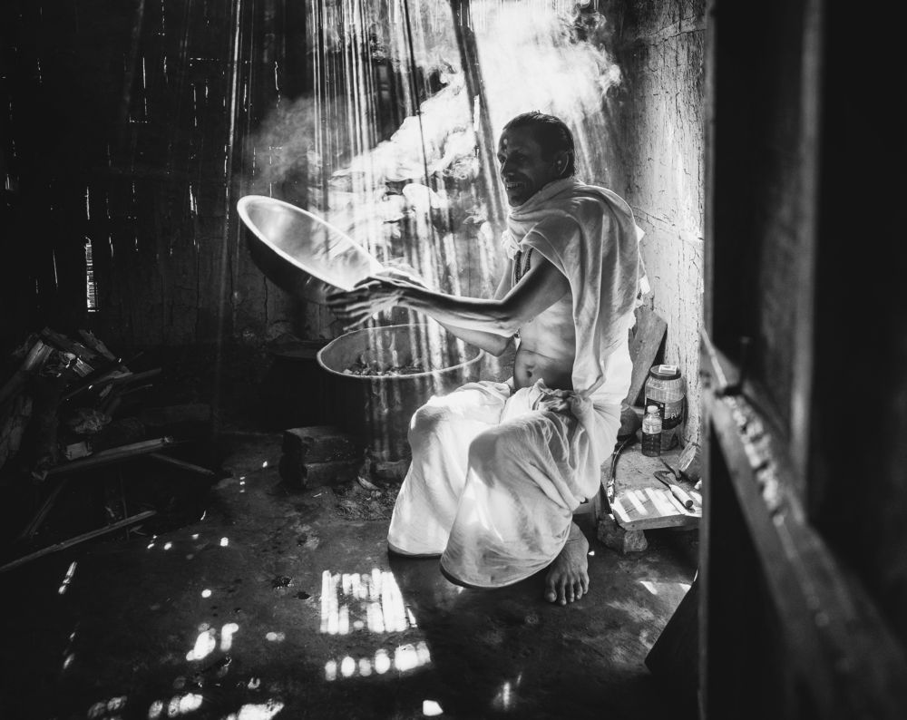 In the monastery kitchen