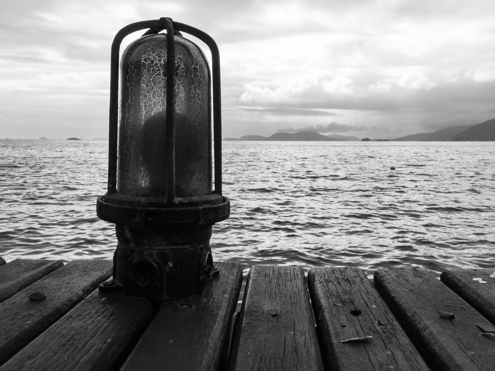The Pier and the ocean