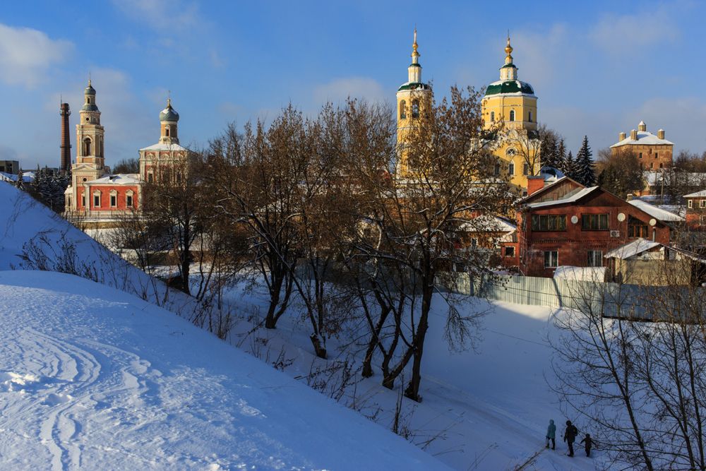 Старый Серпухов. Успенская, Ильинская.