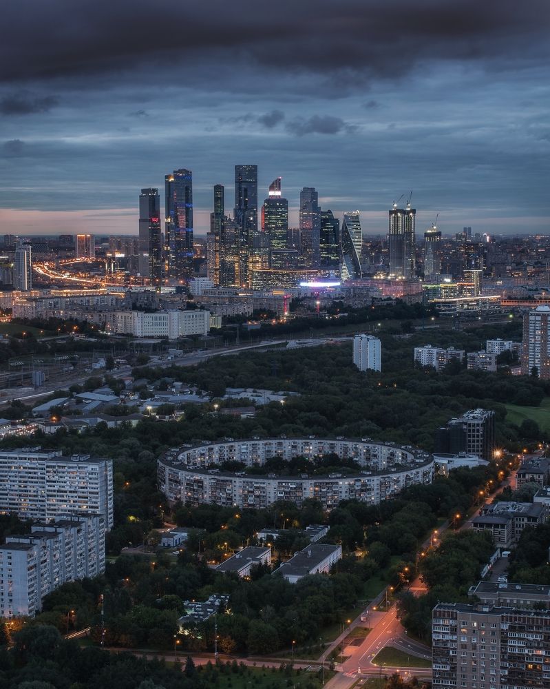 Stormy but beautiful.