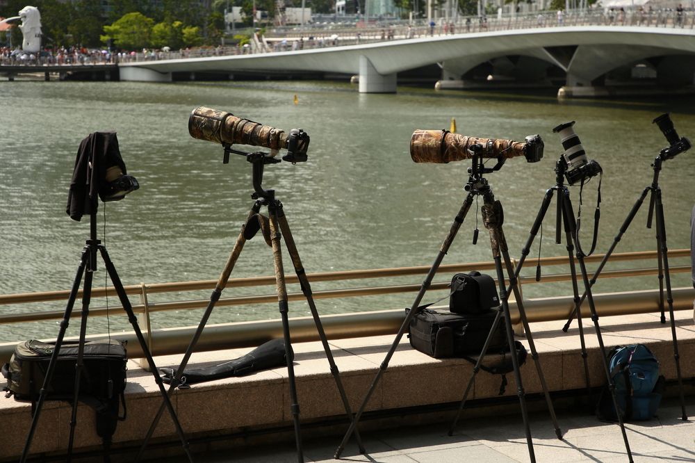 Полное солнечное затмение. Сингапур.