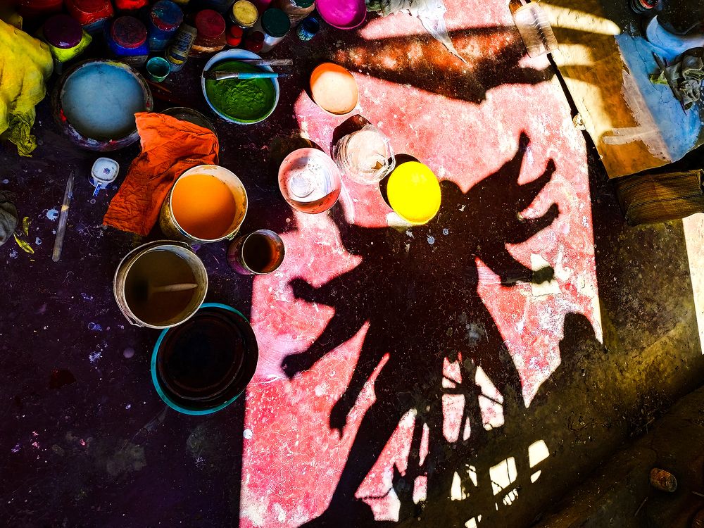 The art of color and shade.