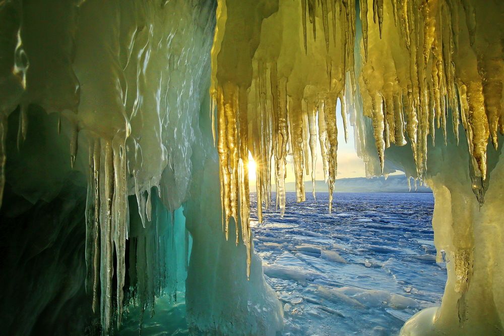 "Карамельный" Байкал.