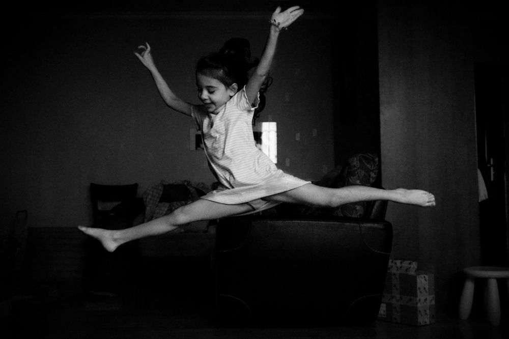 Птичка в полёте...