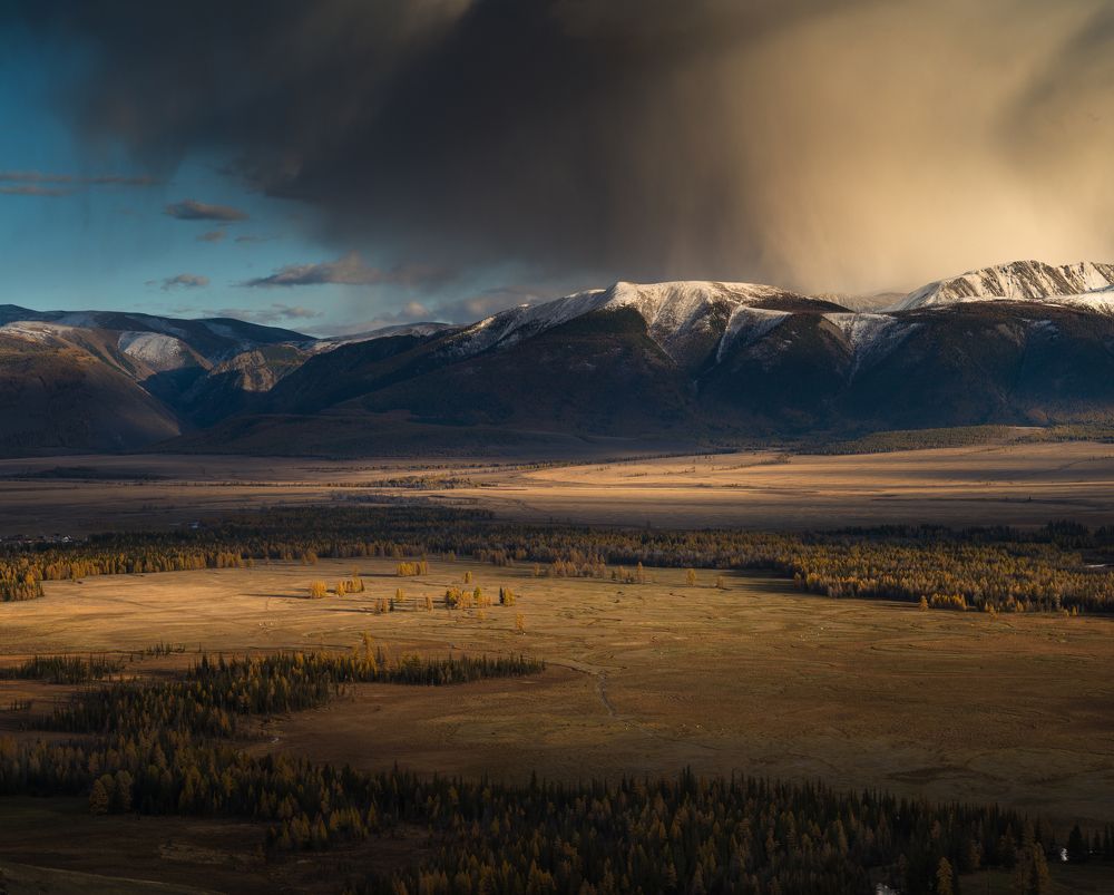 Зима идет. Первый снег в сентябре.