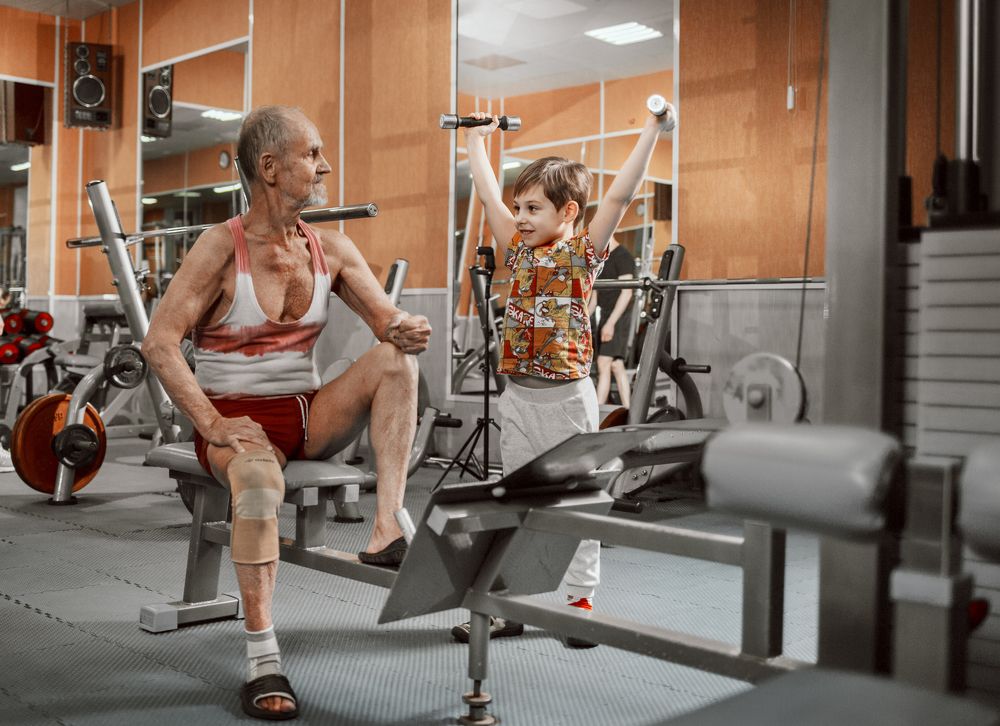 Старый и малый