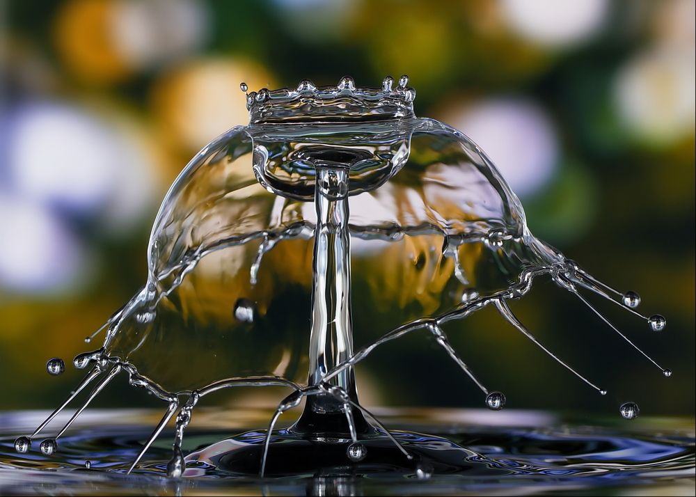 Игры с каплями....