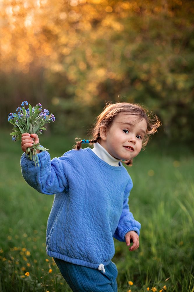 Букетик незабудок