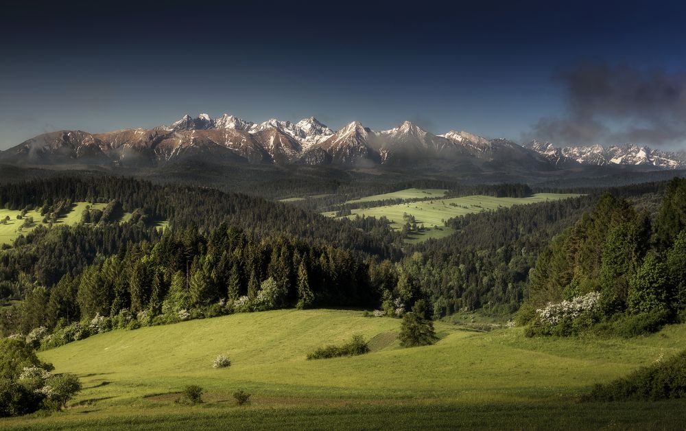 Spring in the Tatra Mountains.