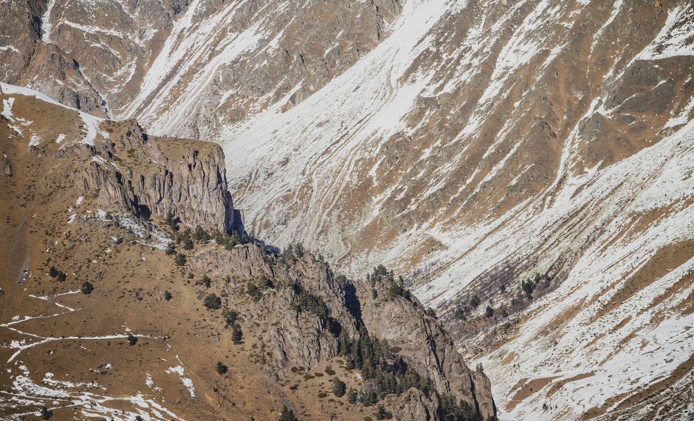Rocks near the Cheget mountain