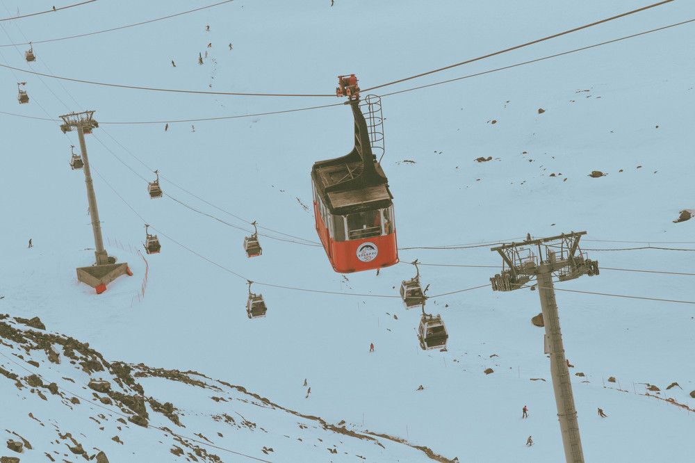 On the slopes of Elbrus