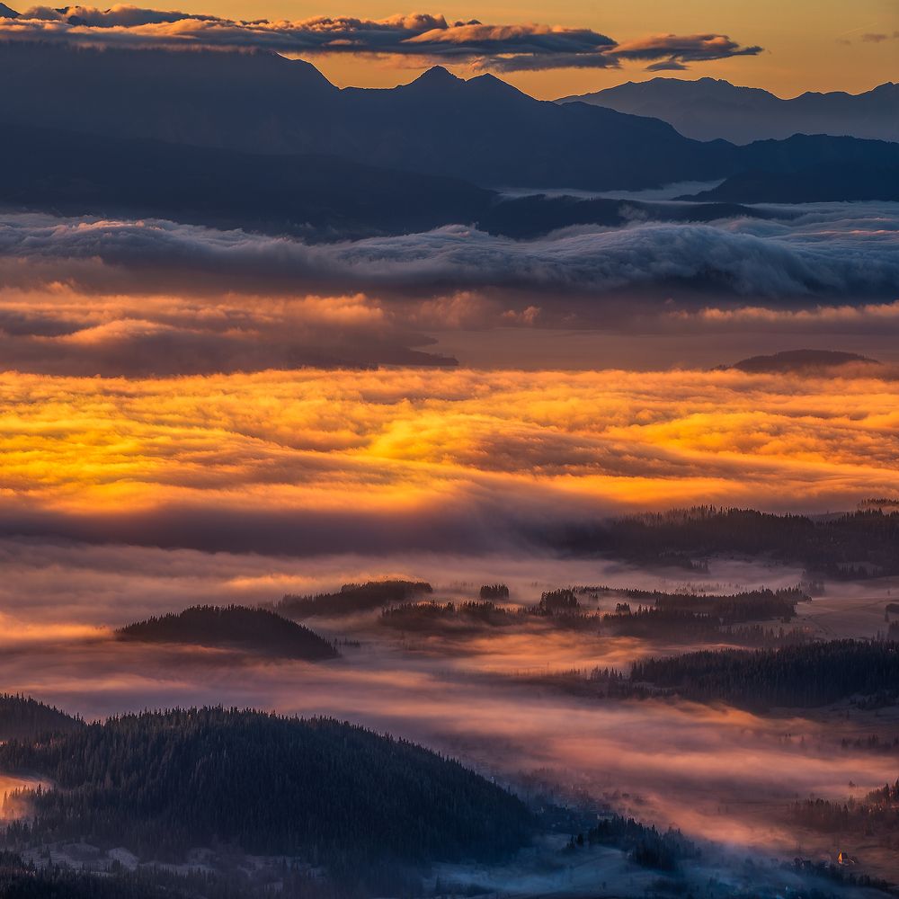 Sunrise,Tatra Mountains