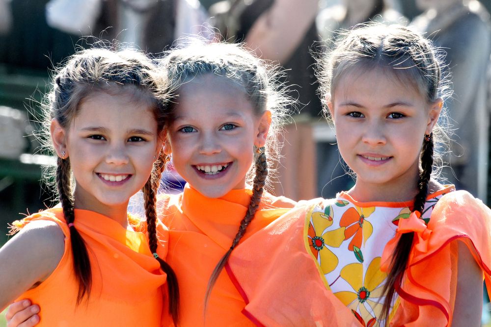 Хорошее настроение, На празднике Сабантуй.