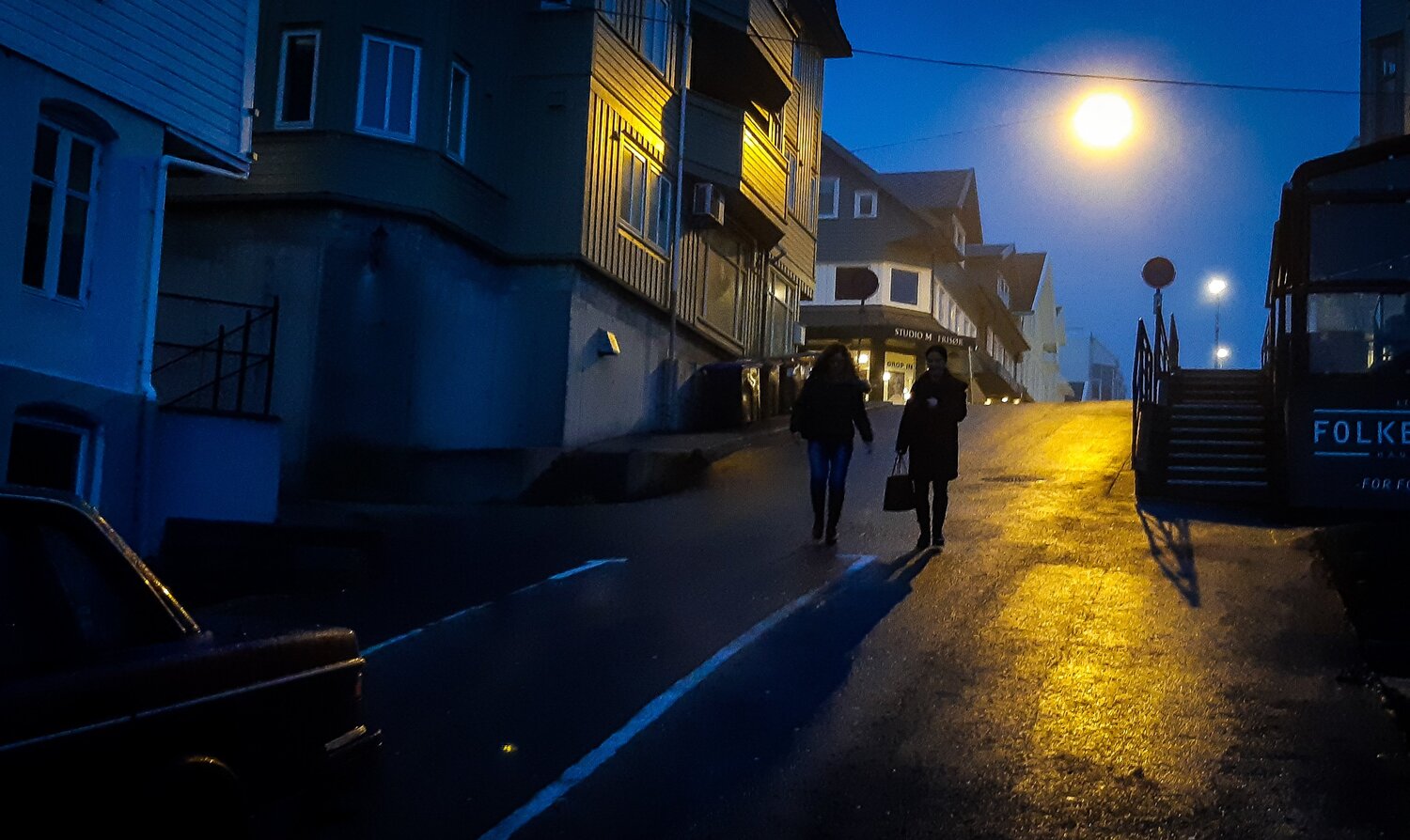 night shadows