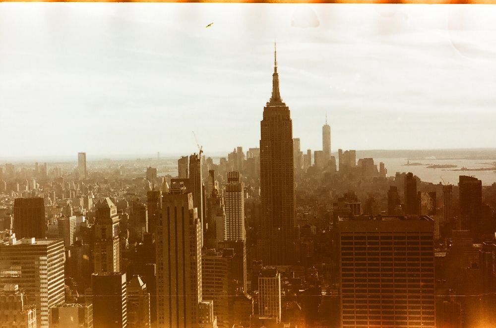 С крыши Рокфеллер-Центра