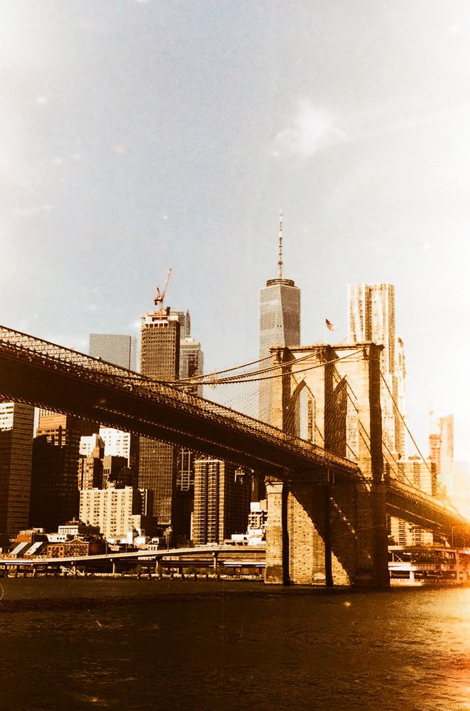 С борта речного трамвайчика (Нью-Йорк)