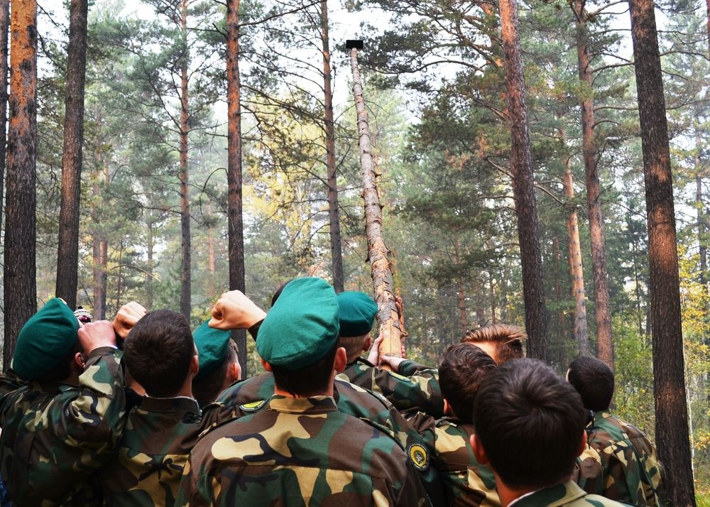 Суровое кадетское селфи