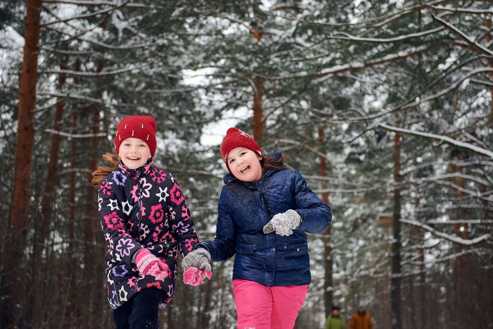 На прогулке