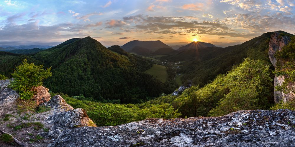 Manin Strait before sunset