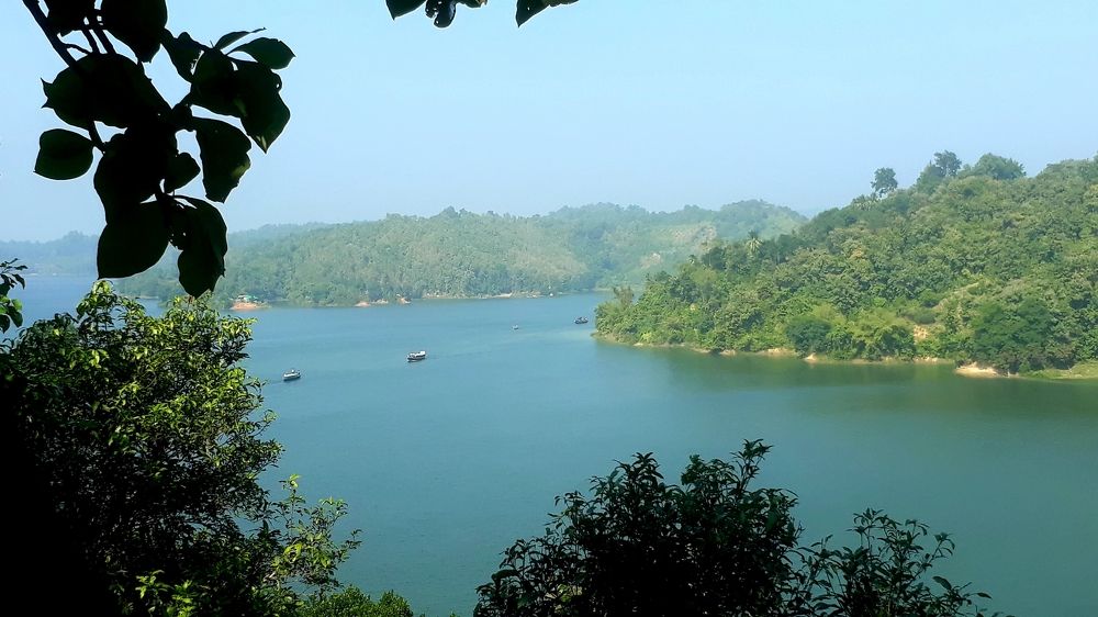 Mountains and lakes