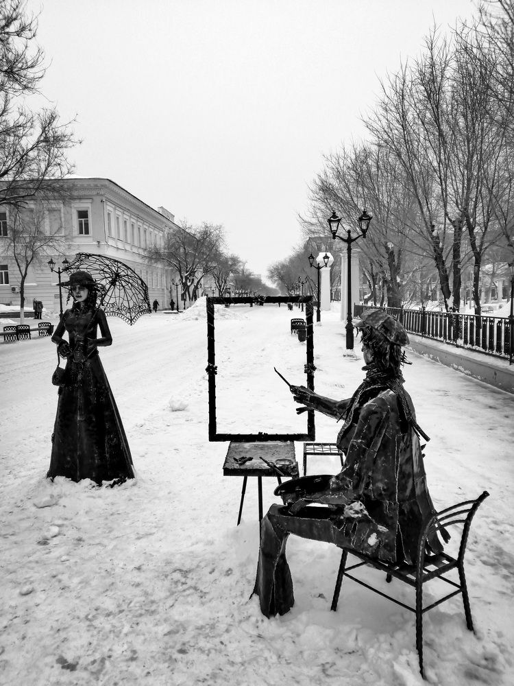 Зимний портрет