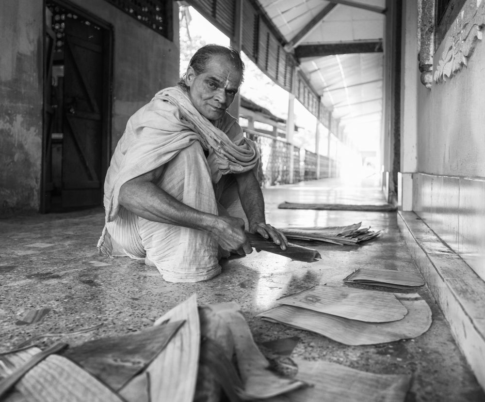 Monastery life in Majuli, India