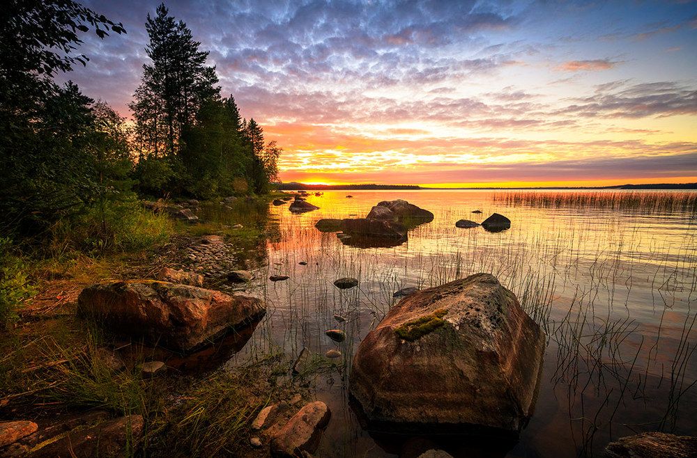 Краски летнего вечера.