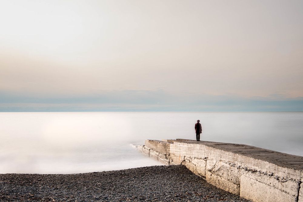 Il viandante sul mare di nebbia