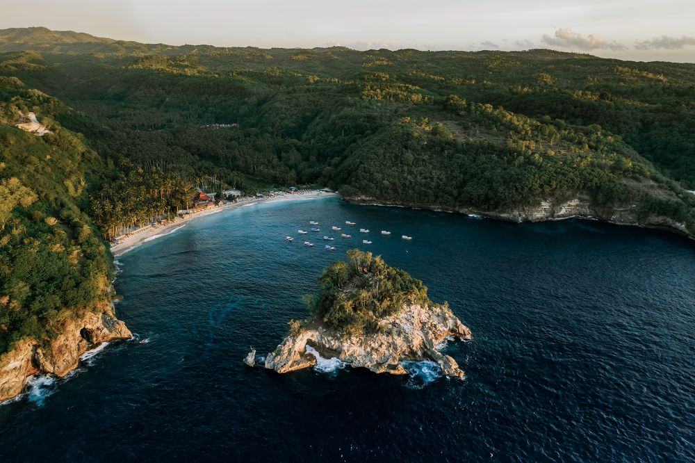 Nusa Penida, Crystal Bay Beach