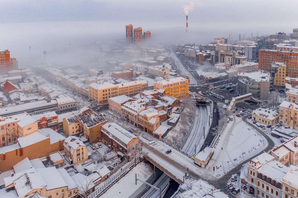 Город просыпается!