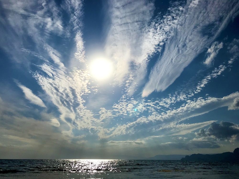 Облака над бухтой Капсель