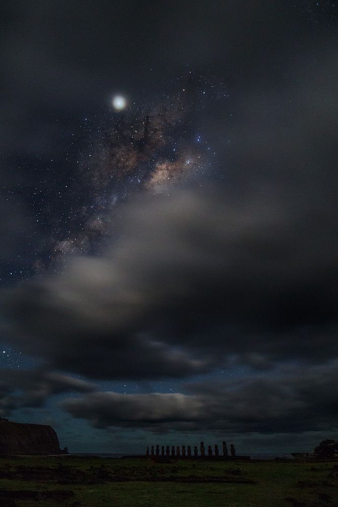 Night on Easter Island