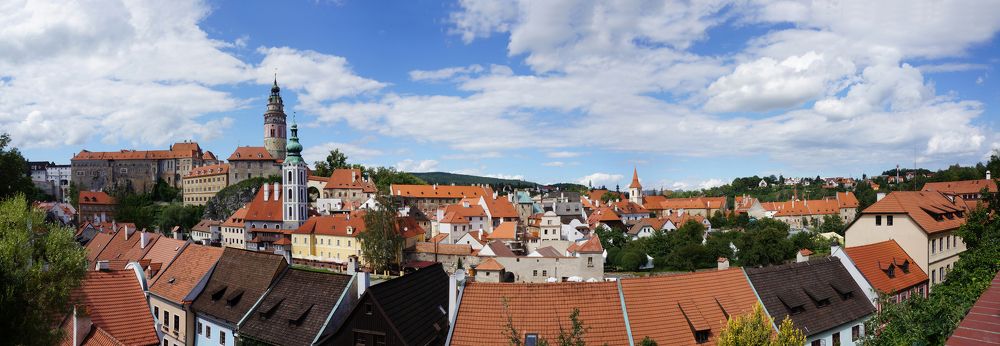 Cesky krumlov, a funny perspective