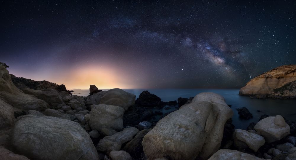 Between magic stones