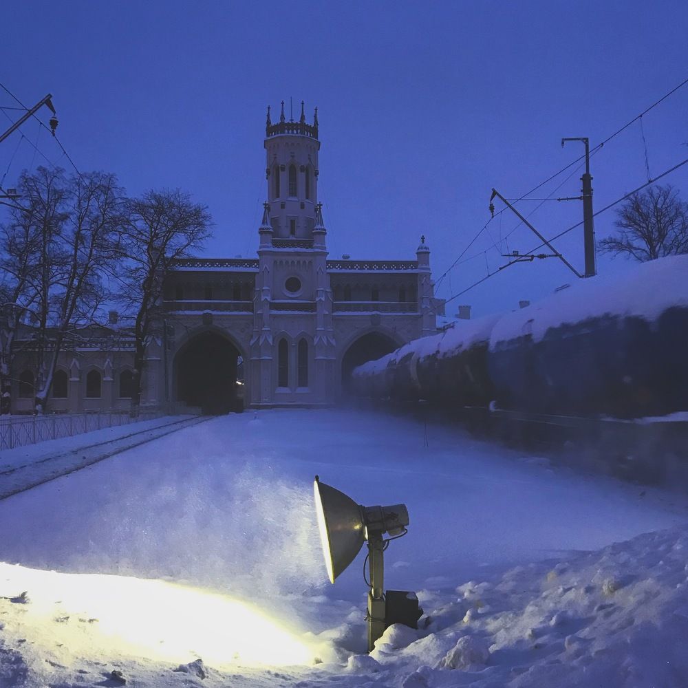 Вокзал в Петергофе