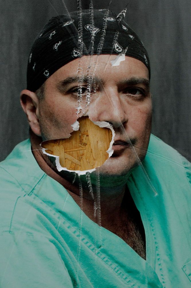 Cornered (vandalized)