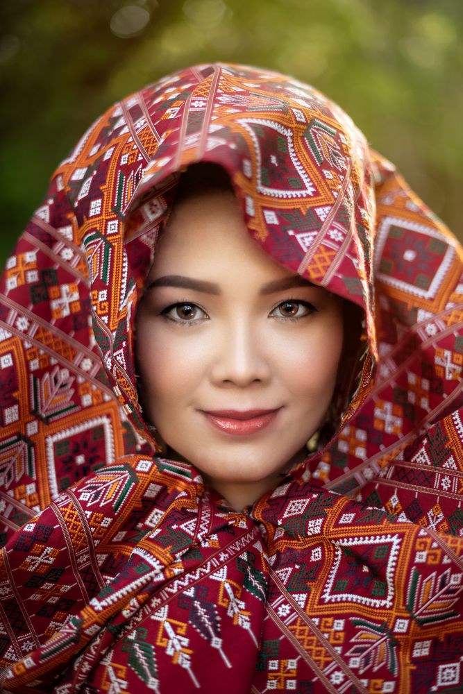 woman in tradition dress