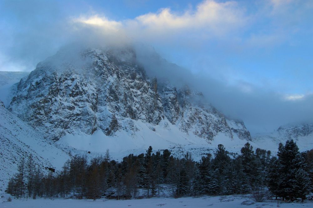 Утро в горах