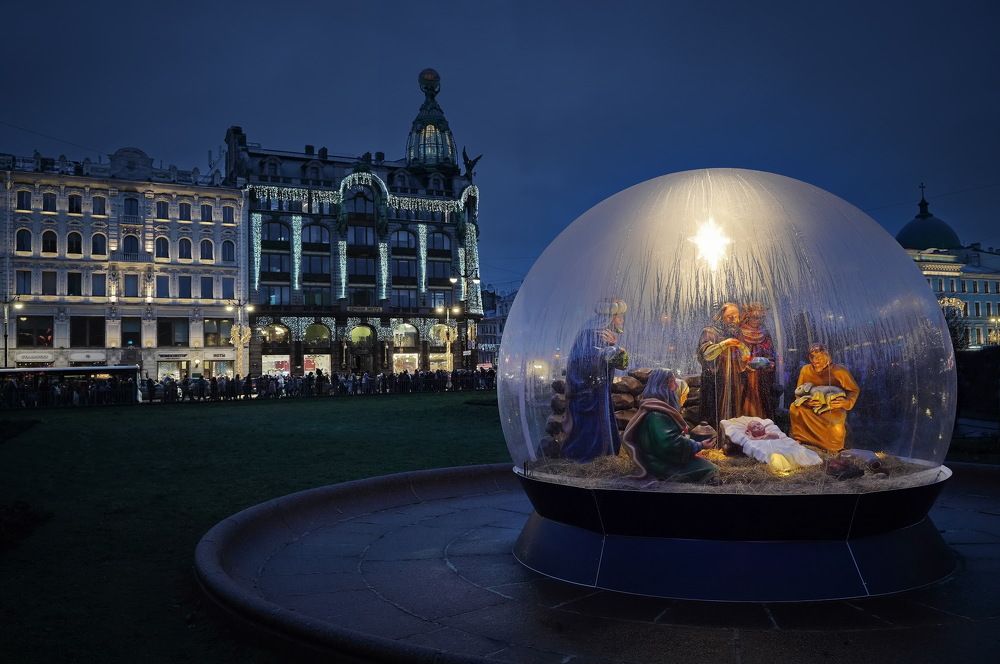 Рождественская история Санкт Петербурга.