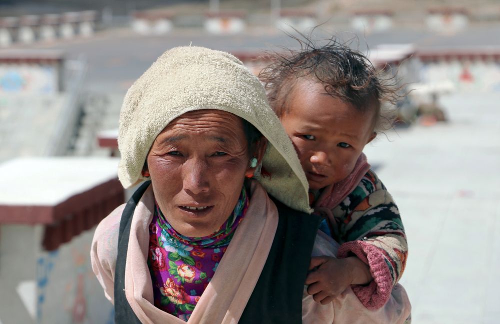 Tibetan woman