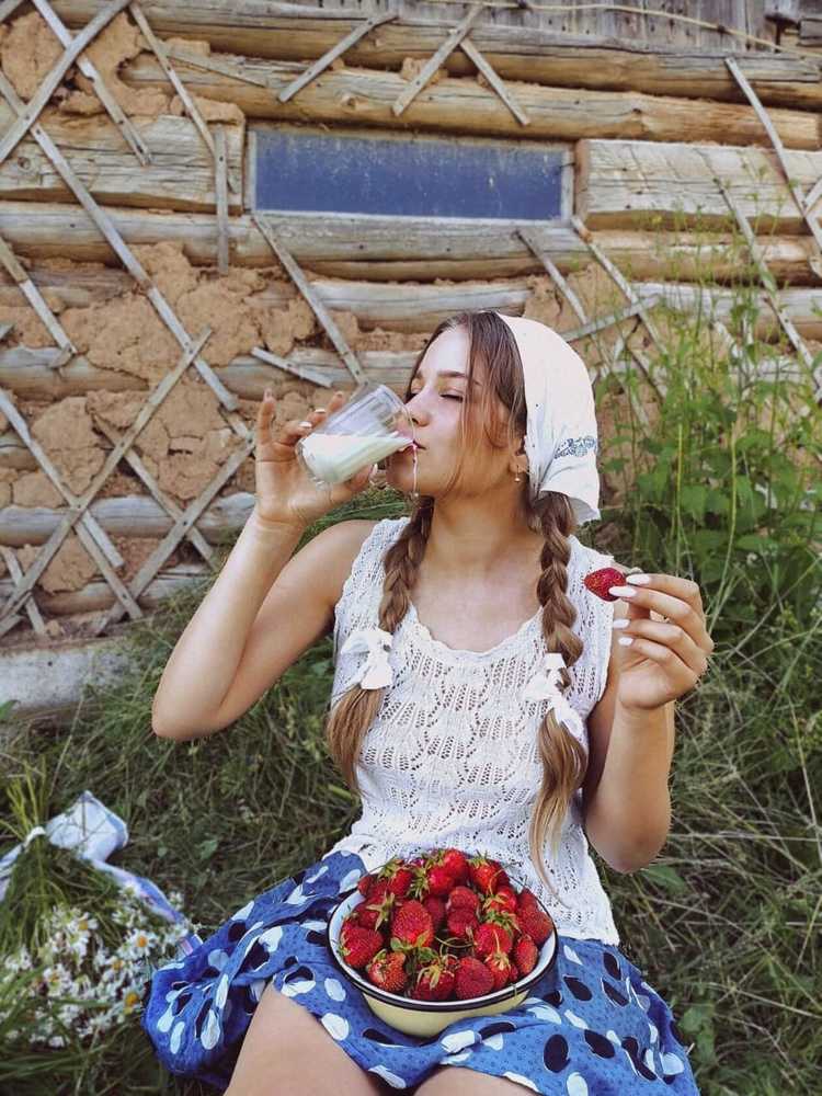 Лето в деревне...